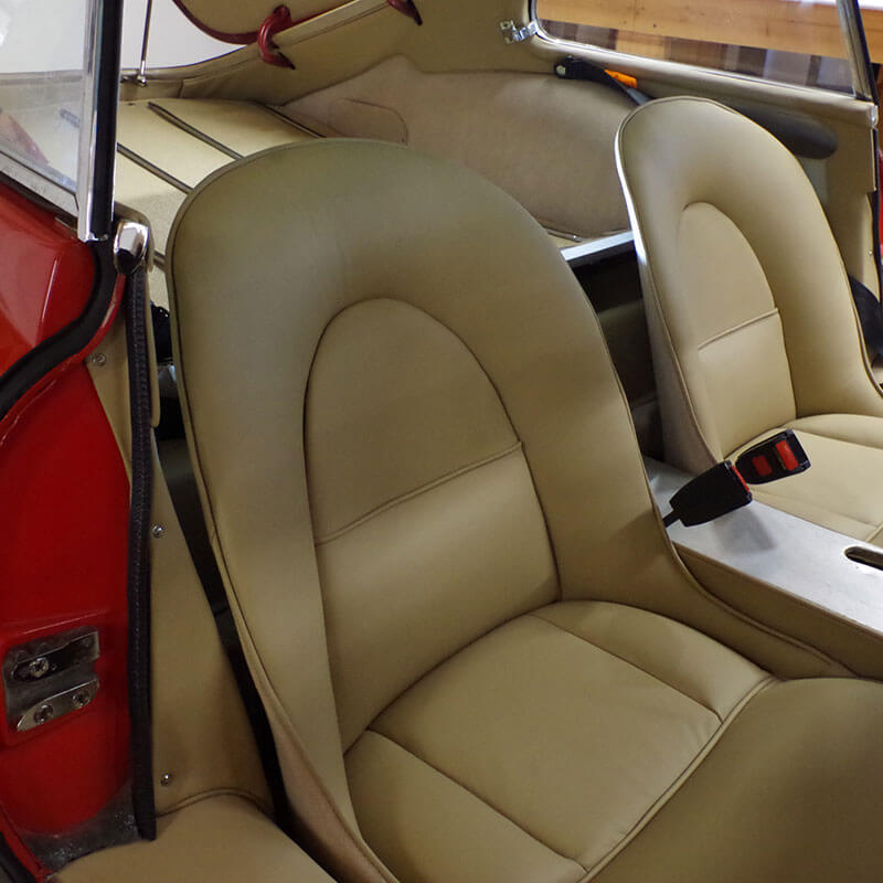 Sièges de Jaguar par AP Sellerie